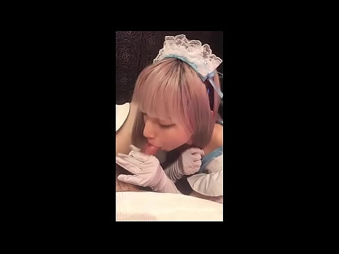 ❤️ Ídol japonès [mayuka], vestit de criada francesa, part 1, mamada i masturbació amb loció ❤❌ Putes a nosaltres ❌️❤